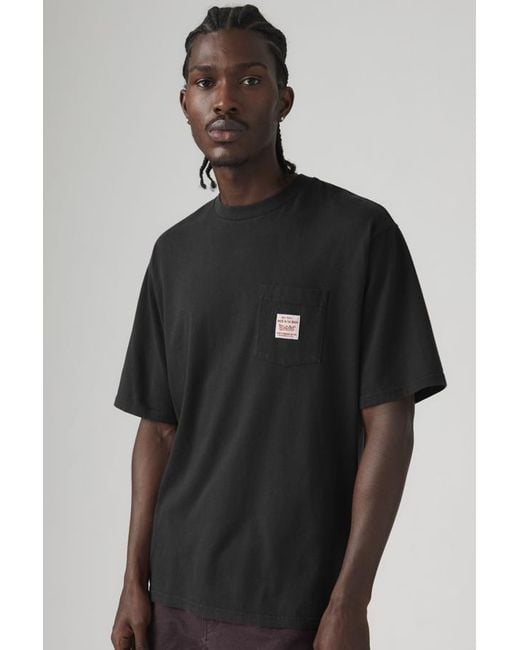 Levi's Black Workwear Tee for men