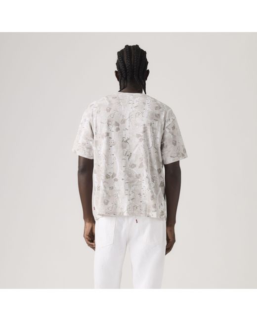 Camiseta Boxy Levi's de hombre de color White