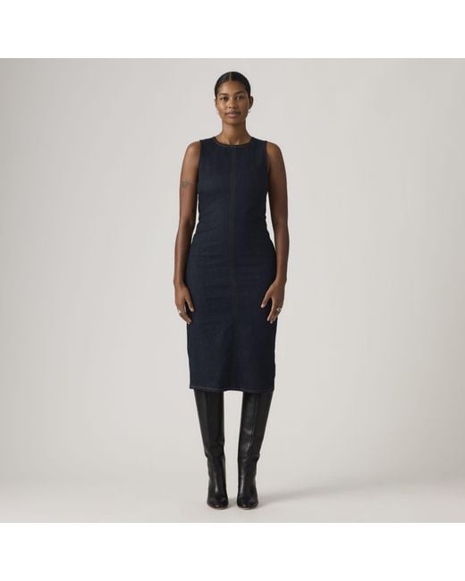 Levi's Column Jurk in het Blue