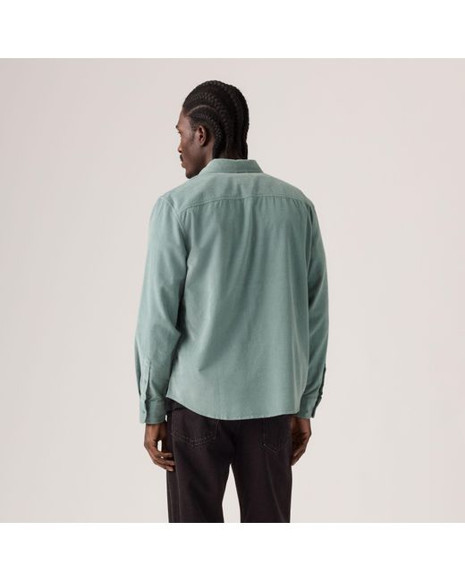 Levi's Authentic Overhemd Met Knopen in het Green voor heren