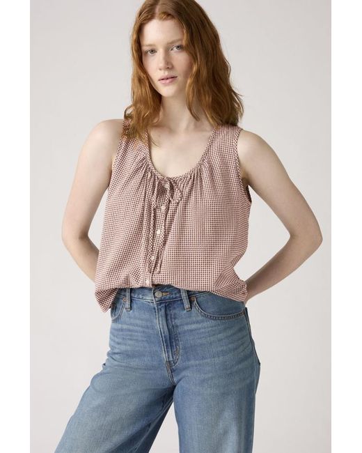 Levi's Blue Luella Blouse