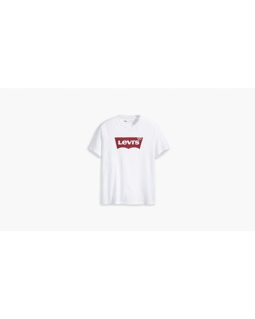 Levi's Graphic T Shirt (Big & Tall) in het Black voor heren