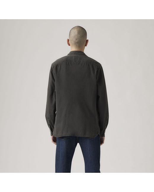 Levi's Jackson Worker Overshirt in het Black voor heren