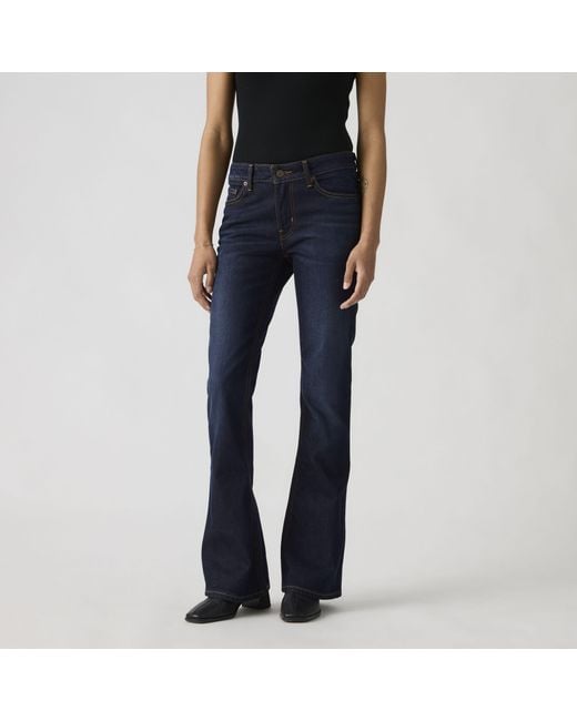 Levi's Blue Low Slim Boot Jeans