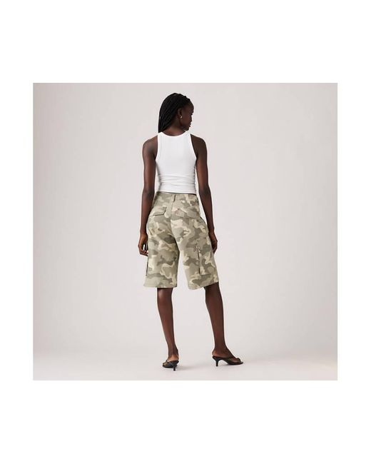 Short Baggy Cargo Modello Dad di Levi's in Natural