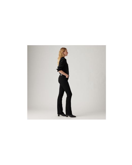 Levi's 315 Shaping Bootcut Jeans in het Black