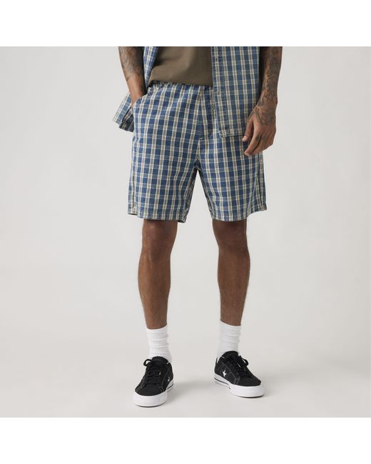 Levi's Pull On Work Lightweight Short in het Blue voor heren