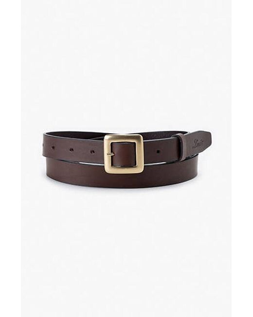 Cinturón New Classic Levi's de color Brown