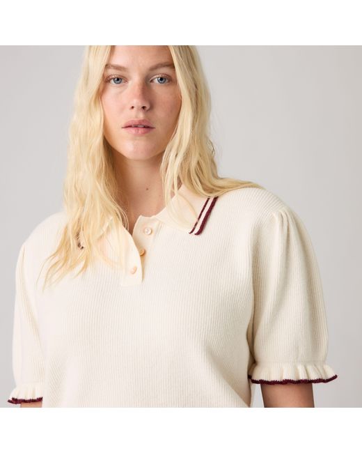 Levi's Natural Supersoft Summer Short Sleeve Polo