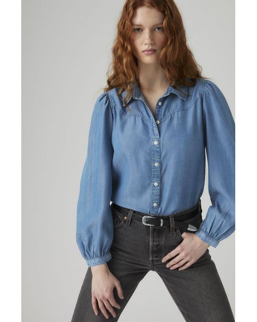 Levi's Blue Journey Western Lightweight Shirt