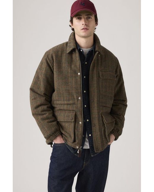 Giacca Wells Utility di Levi's in Brown da Uomo