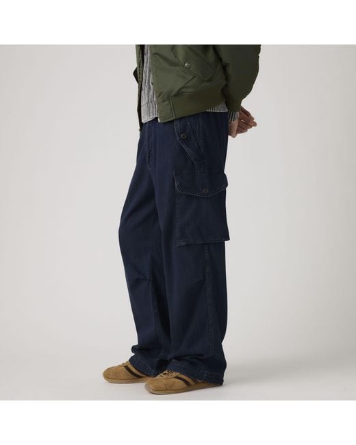 Levi's Green Baggy Field Lightweight Cargo Pants for men