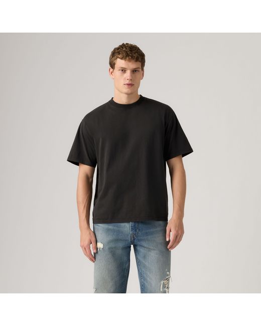 T Shirt Squadrata di Levi's in Black da Uomo