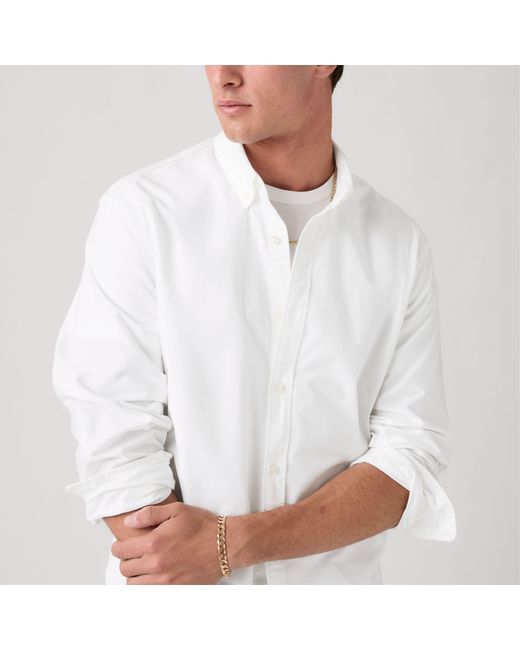 Levi's Authentic Overhemd Met Knopen in het White voor heren