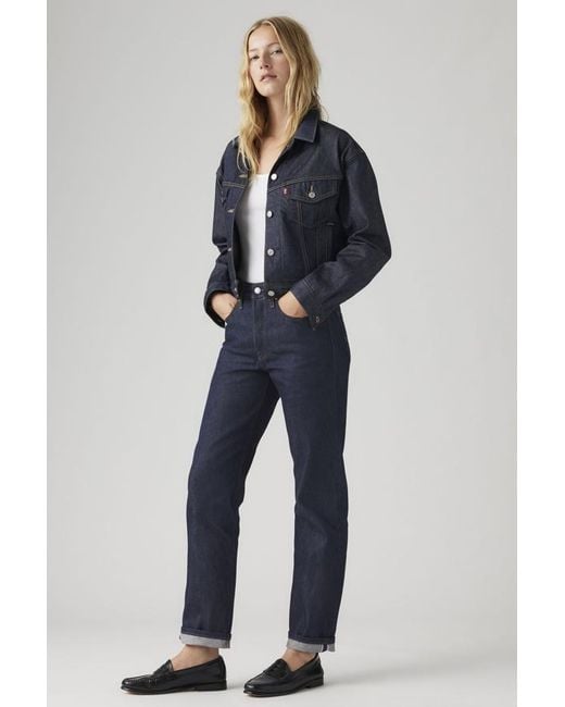 Levi's Blue 501 Original Selvedge Jeans