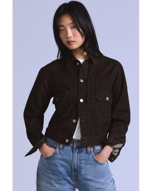 Classic Type Ii Trucker Jacket Levi's de color Black
