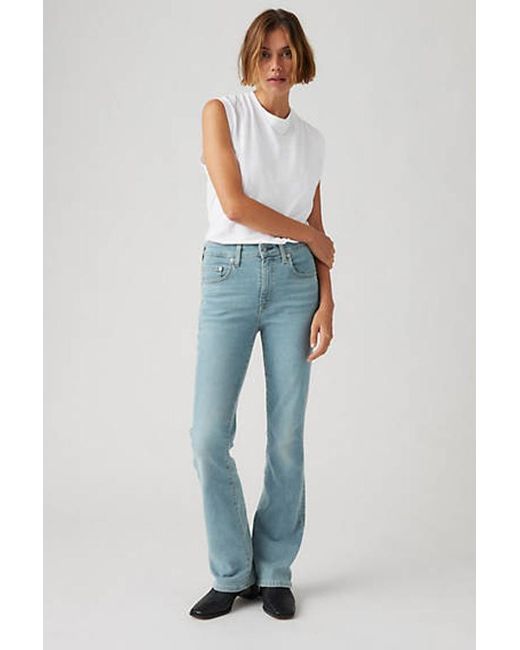 Levi's Blue 725 High Rise Bootcut Jeans