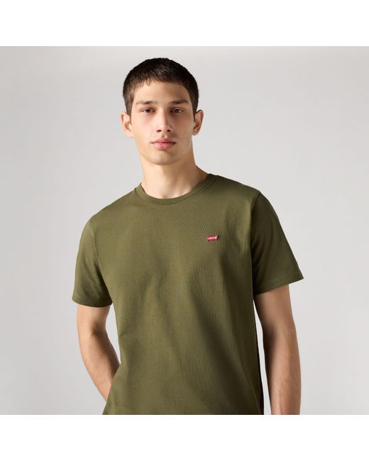 Levi's Original Housemark T Shirt in het Black voor heren