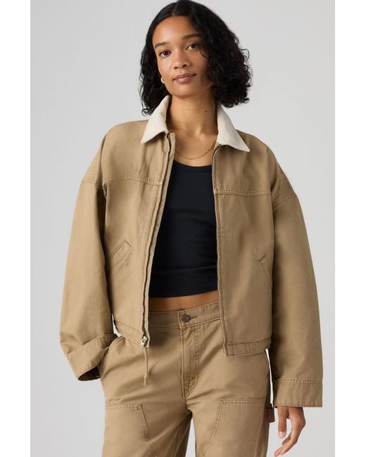 Levi's Brown Loose Workwear Jacket