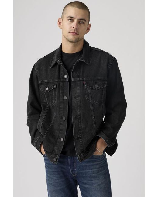 Chaqueta Trucker Relaxed Type Iii Levi's de hombre de color Black