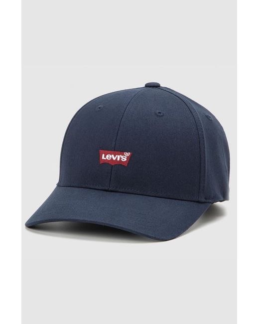 Levi's Housemark Flexfit Cap in het Black voor heren