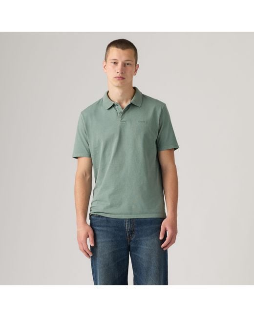 Authentic Polo Levi's de hombre de color Green