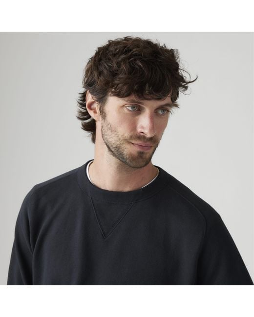 Levi's Black Vintage Clothing Bay Meadows Sweatshirt for men