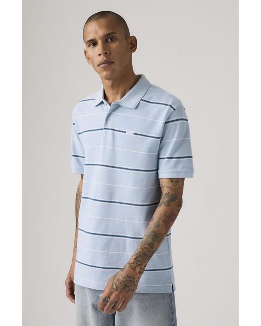 Levi's Original Polo in het Blue voor heren
