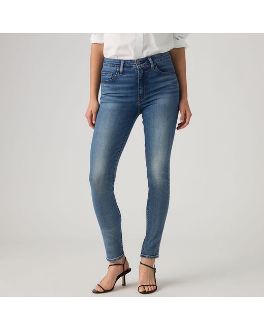Levi's Blue 721 High Rise Skinny Jeans