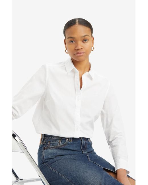 Levi's White Classic Shirt