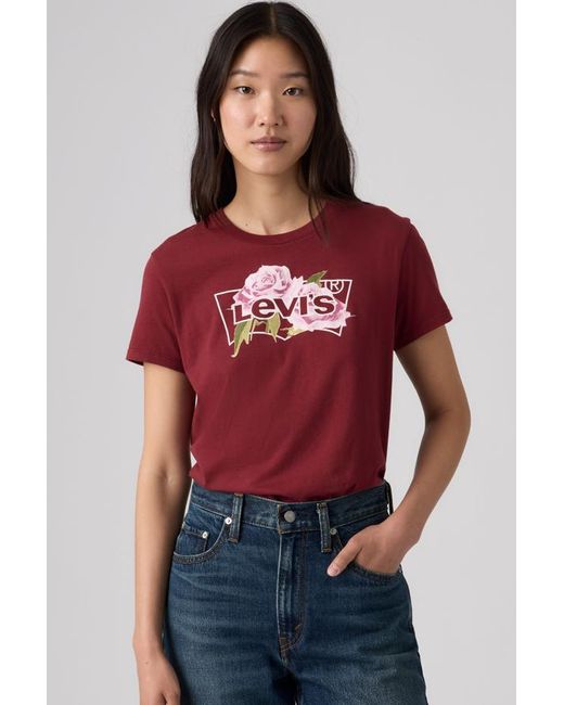 Perfect Tee Levi's en coloris Red