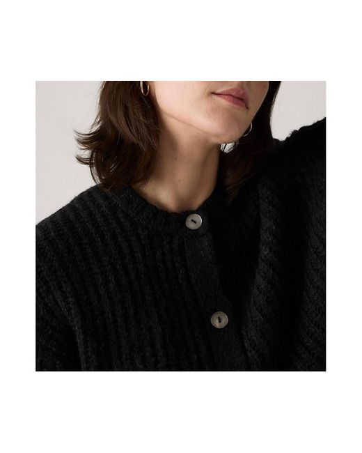 Cardigan Luna Con Bottoni Di Conchiglia di Levi's in Black
