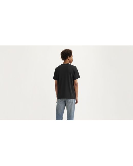 Levi's Black Original Housemark Tee for men