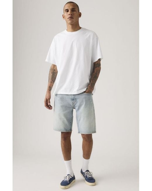 Levi's Blue 405 Standard Shorts for men