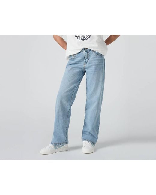 Jeans A Gamba Ampia Per Adolescenti di Levi's in Blue