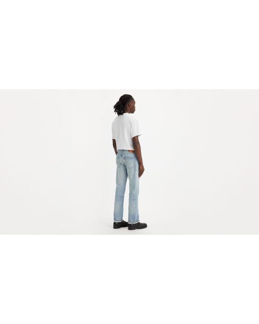 Jeans 501® original selvedge Levi's de hombre de color Black