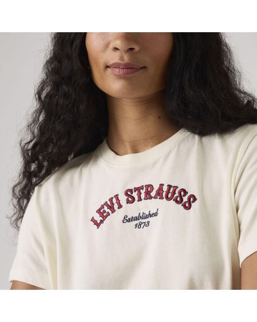 Levi's White Graphic Favorite Tee