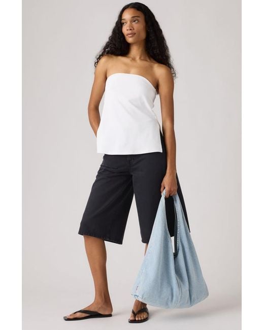 Levi's White Emerson Shoulder Bag