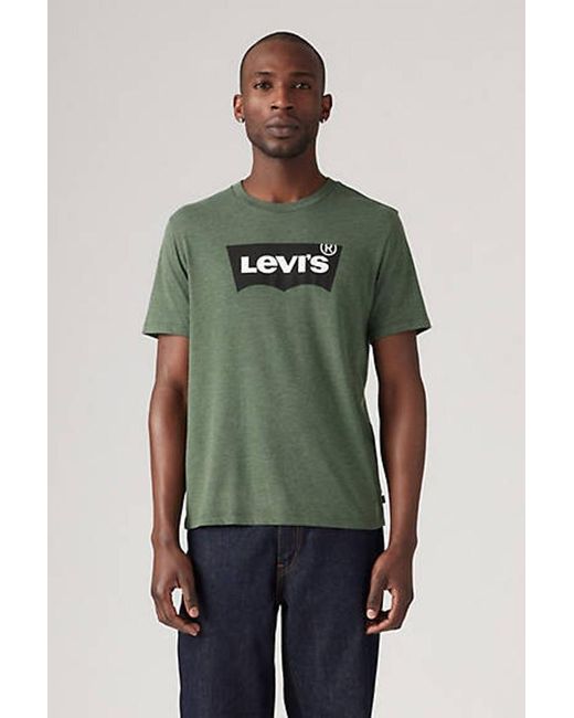 Levi's Green Classic Graphic Tee for men