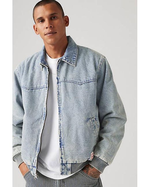 Levi's Blue Embarcadero Aviator Jacket for men