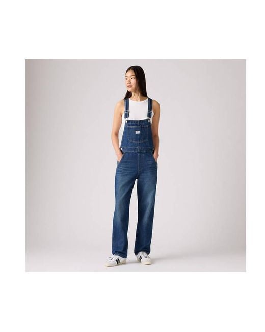 Salopette Vintage di Levi's in Blue