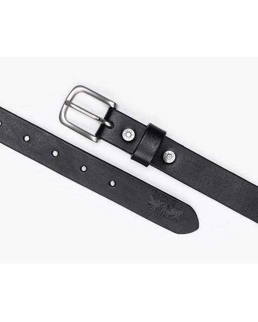 Levi's Black Narrow Belt for men