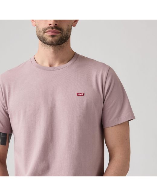Levi's Classic Housemark Tee in het Purple voor heren