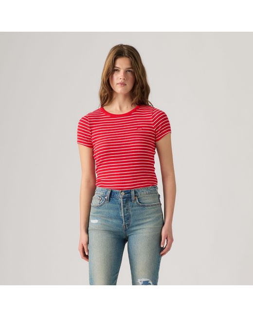 Levi's Hayes T Shirt in het Red