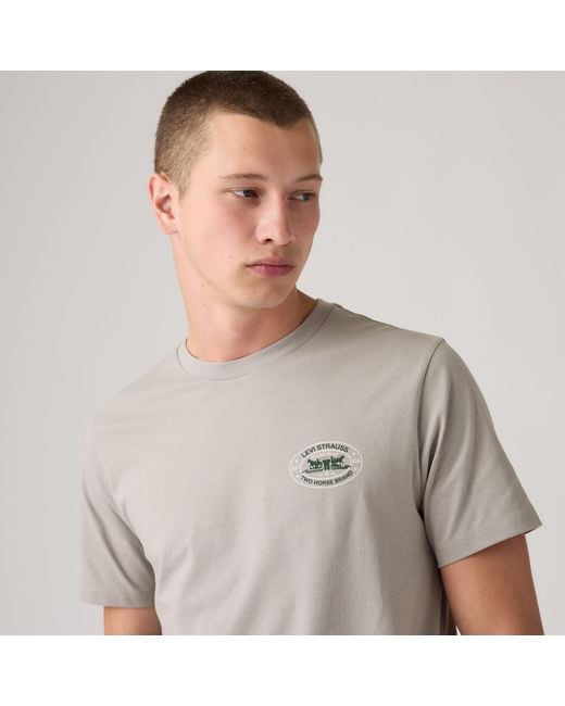 Camiseta Classic Graphic Levi's de hombre de color Gray