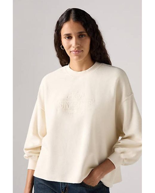 Levi's Natural Graphic Leo Crewneck Sweatshirt