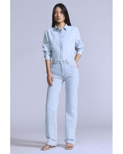 Levi's Blue Plank Straight Jeans