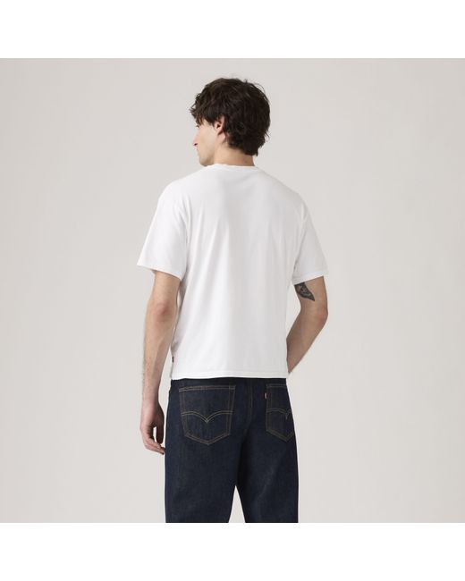 Camiseta Boxy Levi's de hombre de color White