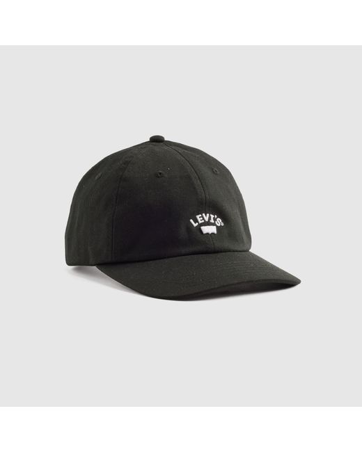 Levi's Black Lazy Girl Logo Cap