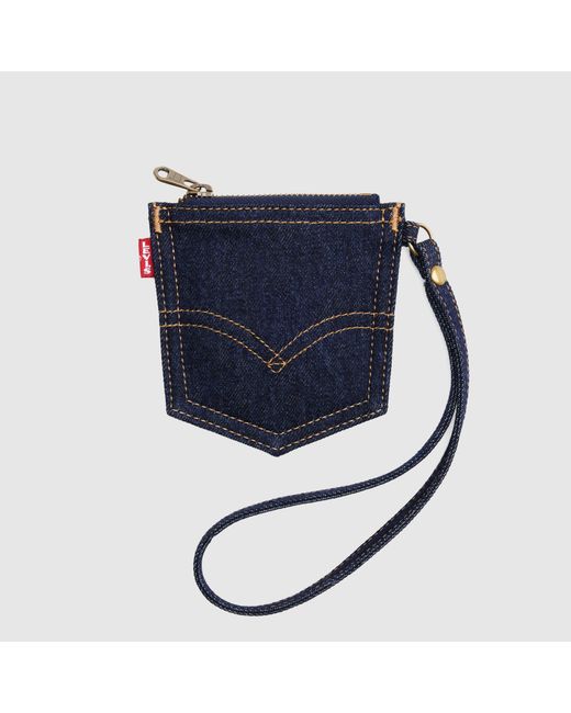 Levi's Blue Back Pocket Pouch